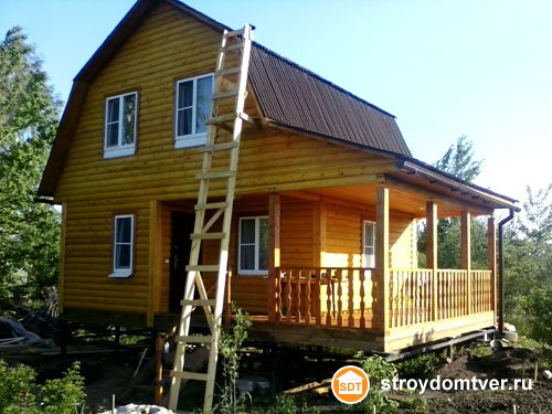 Недавно построенный дом по проекту №7